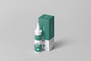 Nose Drops Mock-up, a Cups & Container Mockup by Yogurt86 (Thumbnail 2 of 11)