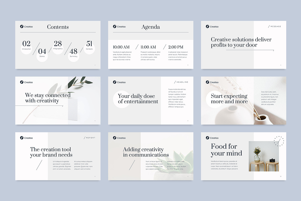 Presentation Simple Minimal, a Presentation Template by TemplatesNow! (Photo 6 of 14)