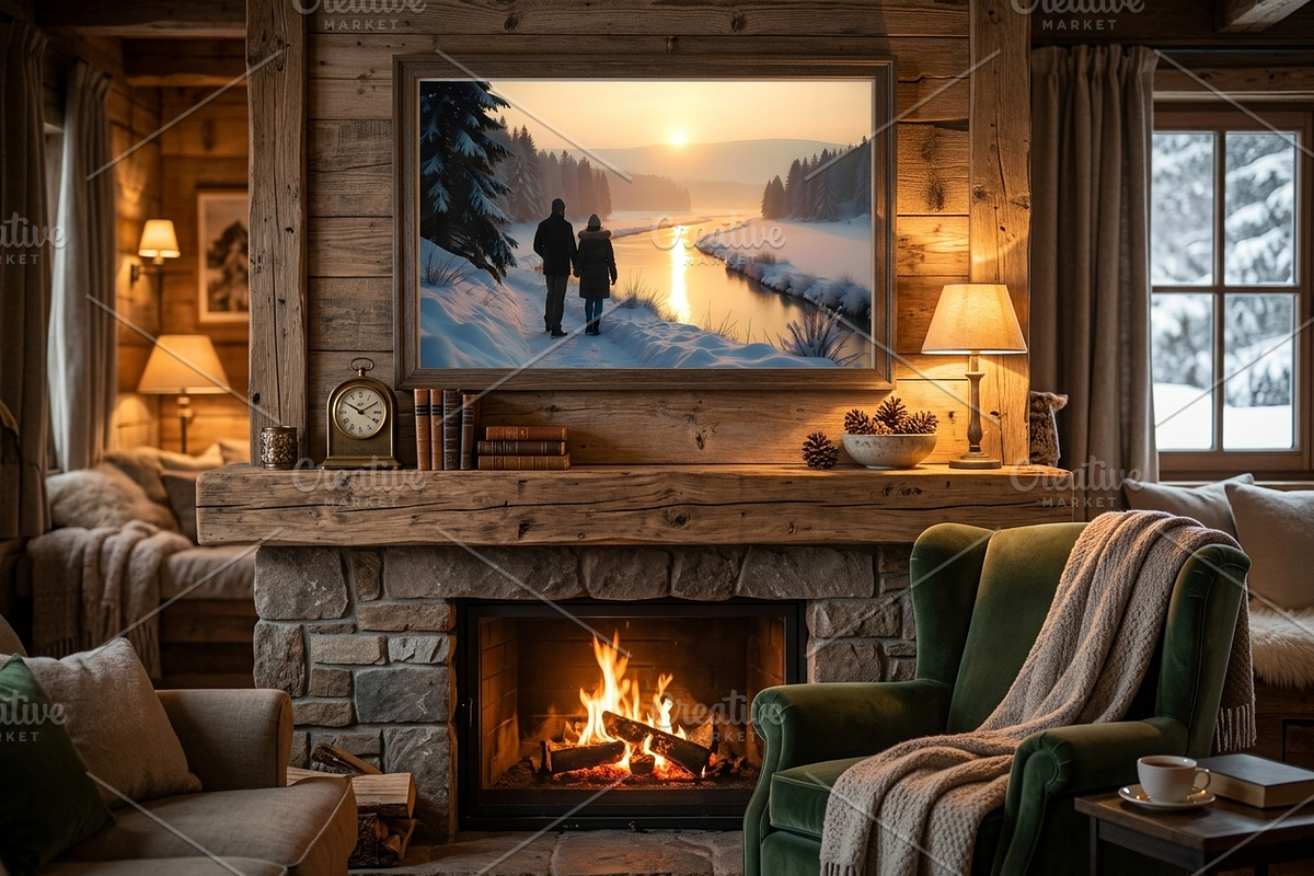 Winter Sunset Stroll | Stock Photo, a Holiday Photo by Aura Canyon HQ (Photo 4 of 6)