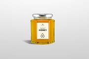 Honey - Jar mockup, a Packaging Mockup by Makestudio (Thumbnail 2 of 7)