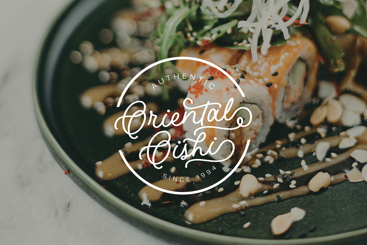 The Oldie Monoline Script, a Script Font by etigletters (Photo 6 of 9)