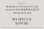 Denvort | Ligature Sans, a Sans Serif Font by Almeera Std (Thumbnail 5 of 8)