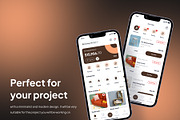 Woodora - Furniture Mobile App, an UI Kit Template by Minialis (Thumbnail 3 of 6)