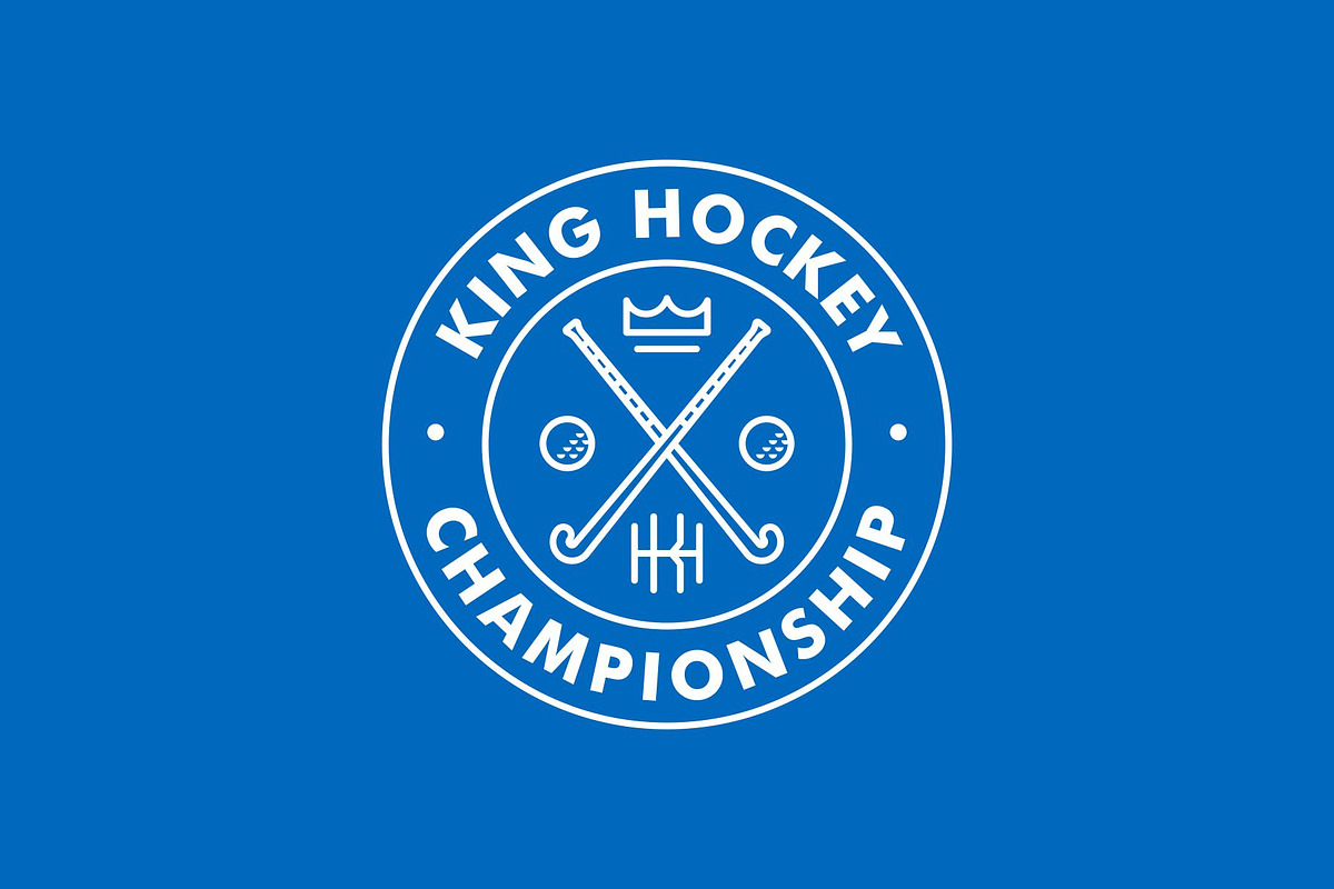 King Hockey Sport Emblem Badge Logo, a Branding & Logo Template by Buqancreative (Photo 2 of 4)
