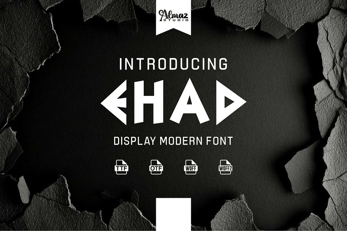 Ehad, a Blackletter Font by almazstudio (Photo 1 of 10)