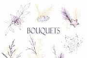 Gentle Winter. Christmas Line Art, an Animal Illustration by NataliArkushArt (Thumbnail 4 of 17)