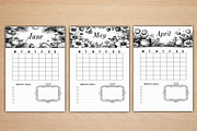 Printable Calendar A4, a Stationery Template by Print Haven (Thumbnail 6 of 6)