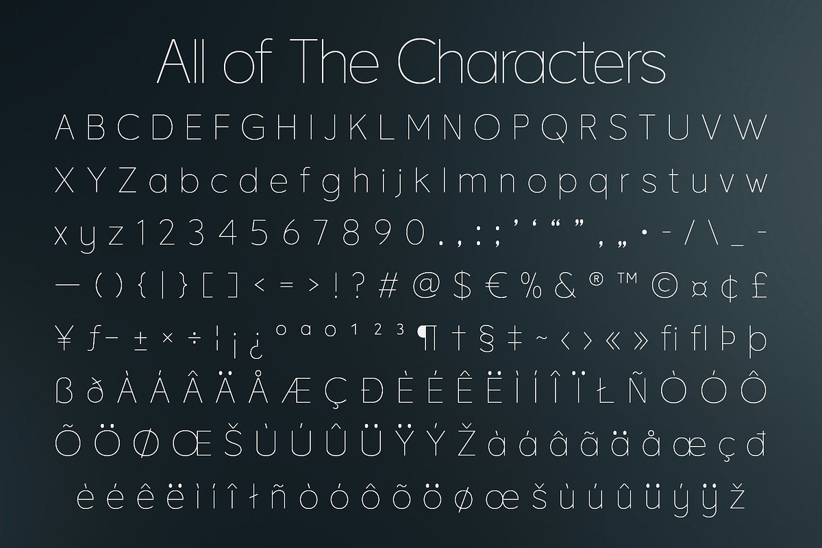 CS Quipster – Thin Geometric Sans, a Sans Serif Font by Craft Supply Co. (Photo 8 of 8)