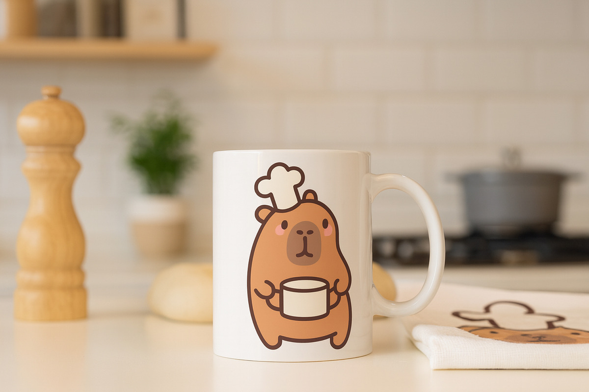 Capybara Cook Clipart, an Animal Illustration by Palau (Photo 3 of 10)