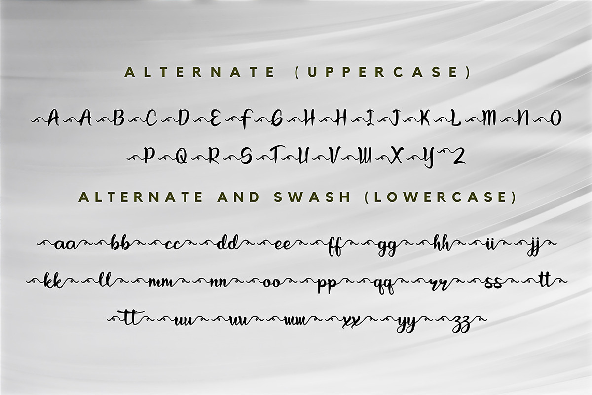 Smootchie Font Modern Script, a Script Font by Ahmad Pkp Studio (Photo 4 of 6)