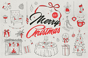 Hand-Drawn Christmas Collection, an Object Graphic by Iryna Danyliuk (Thumbnail 1 of 14)