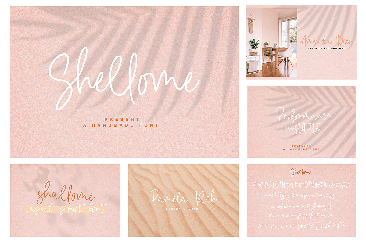 Hand Written Font Bundle 90 in 1 preview 8