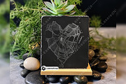 Heart-Shaped Spider Web Gothic Love, a Background Graphic by LaseredNinja (Thumbnail 4 of 7)