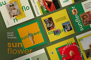 Sunflower - Social Media Bundle, a Social Media Template by Dirtytemp Studio (Thumbnail 5 of 15)