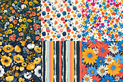 Garden Floral Seamless Repeat Patter, a Texture Illustration by DreamPrint404 (Thumbnail 6 of 7)