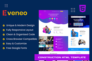 Eveneo - Multipurpose Event Template, a HTML Template by THESOFTKING