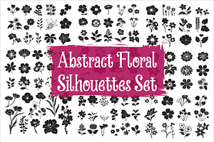 Abstract Nature Flower Elements, an Illustration by balal