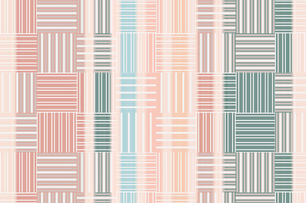 Pastel Stripe Weave Seamless Repeat