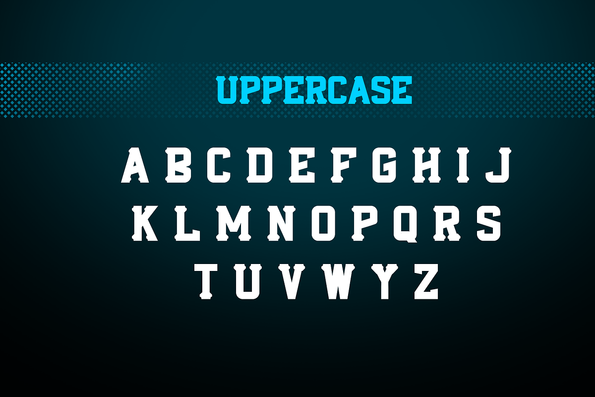 NFC BLITTER DISPLAY FONT preview 3