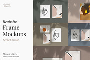 Realistic Frame Mockup, a Product Mockup by Digital Breath templates (Thumbnail 1 of 7)