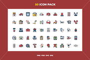 Medical services icons, an Outline Icon by Wencory (Thumbnail 1 of 2)