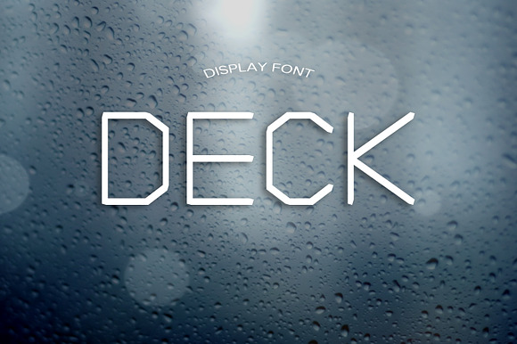 DECK font preview 4