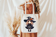 Whimsical Halloween Dolls Clipart, an Illustration by Pixels.Craft (Thumbnail 6 of 7)