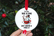 Funny Christmas Sarcastic Snowman Pn, an Illustration by CreationArt (Thumbnail 3 of 4)