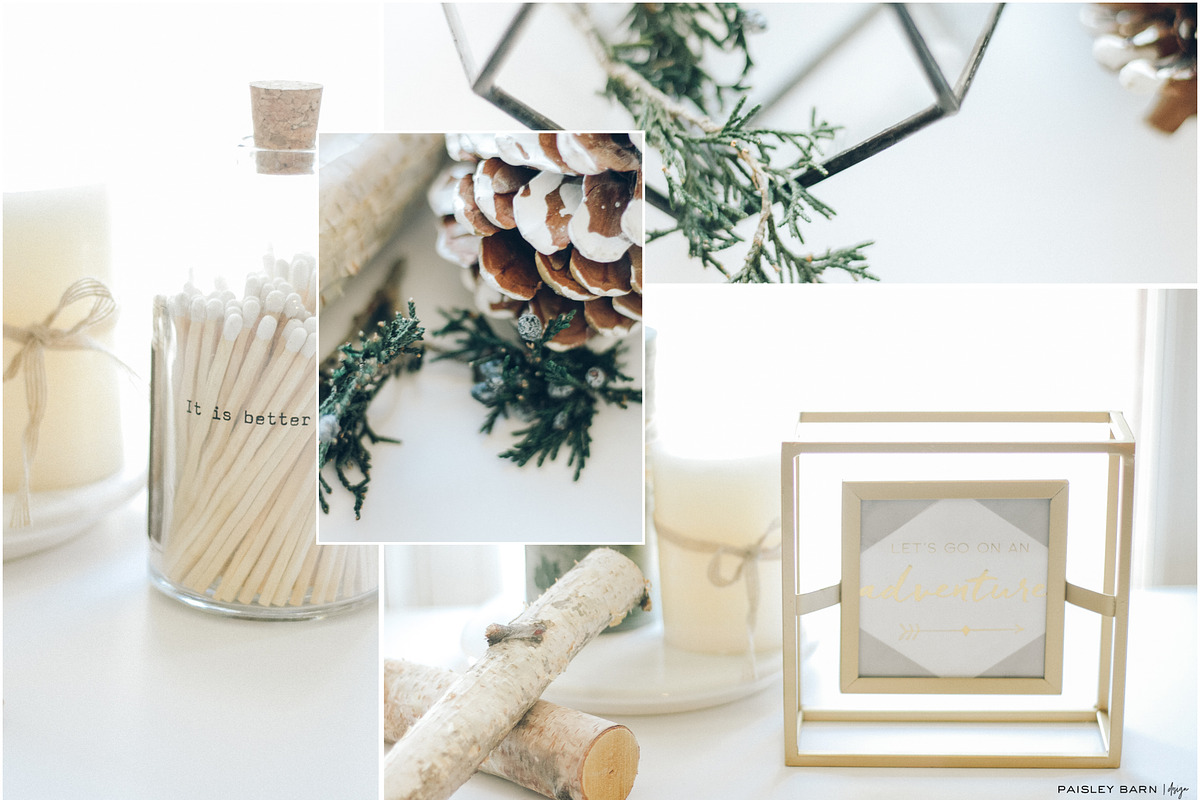 Crisp Woodsy Winter Photo Bundle, a Product Mockup by Paisley Barn Design (Photo 3 of 9)