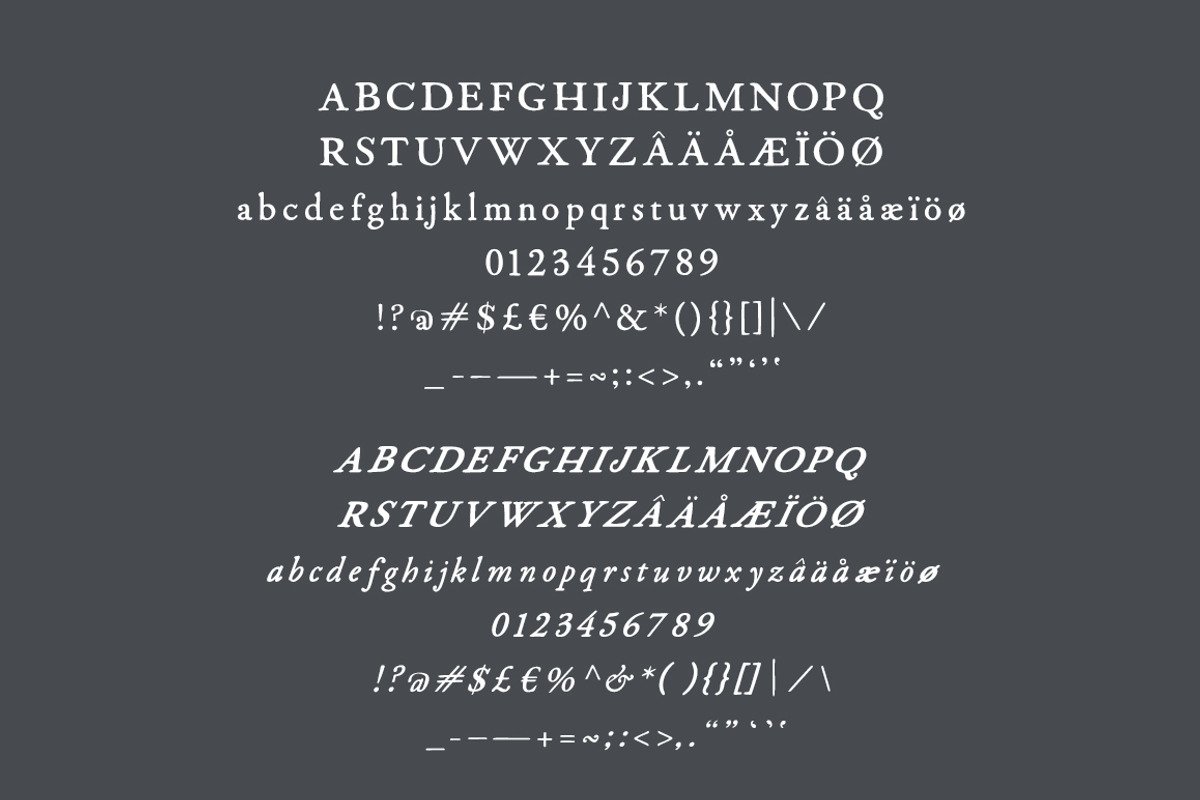 Fabello: A Hand-Lettered Serif Font preview 7