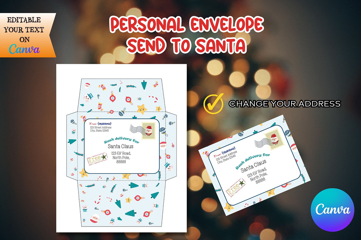 Santa Letter Bundle #14, a Print Template by Adalin Shop (Photo 6 of 13)