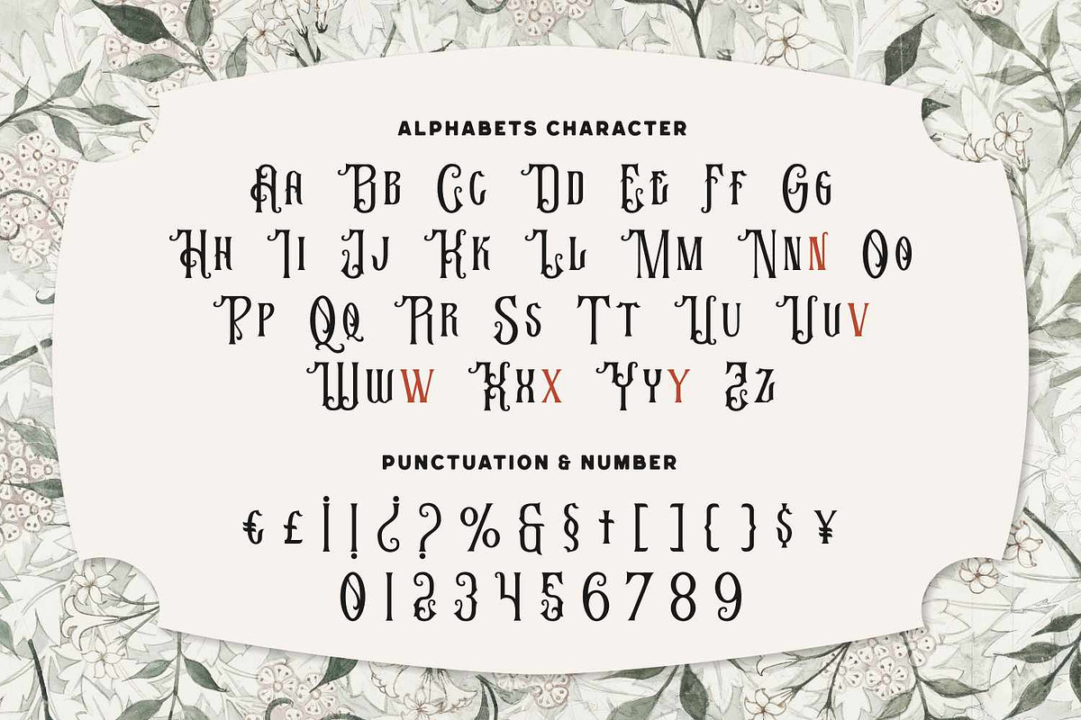 Nokeirs - Decorative Vintage, a Serif Font by Imoodev (Photo 5 of 5)