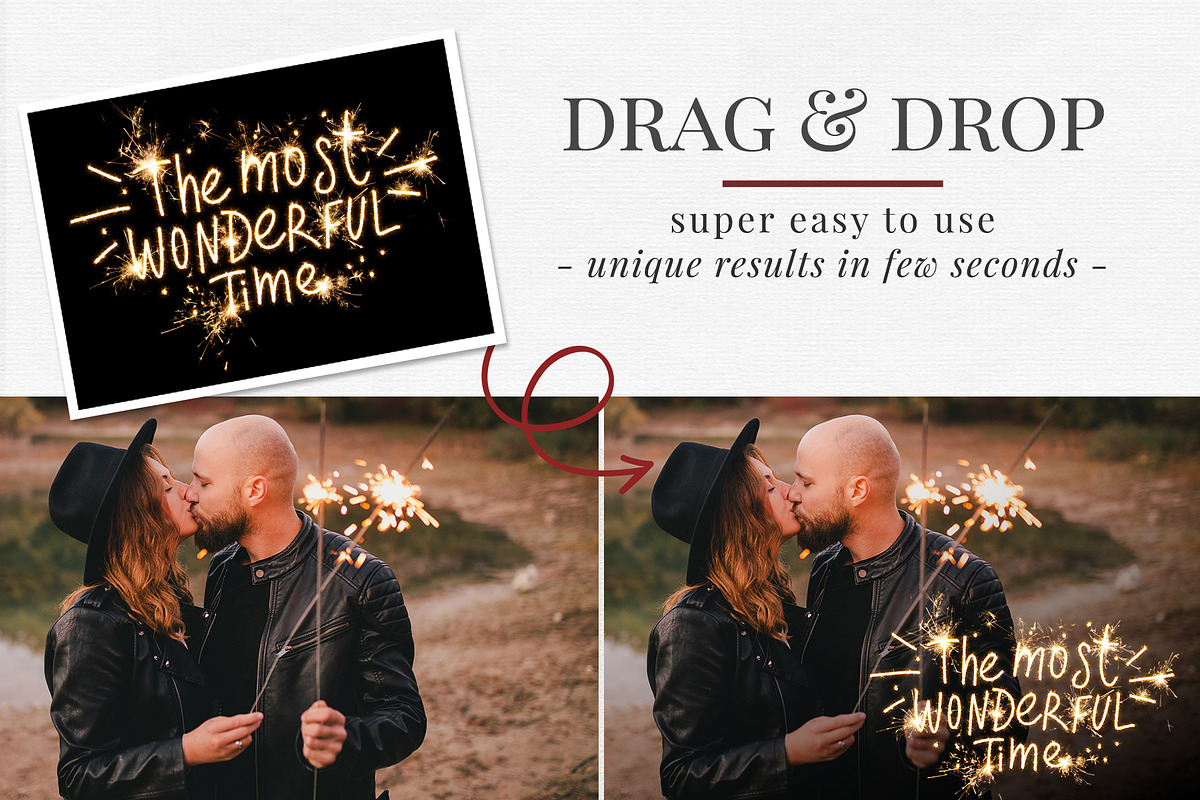 12 Christmas sparkle photo overlays, a Layer Style Add-On by BrownLeopard (Photo 2 of 5)