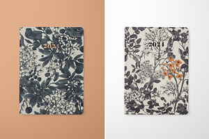 Vintage Monochrome Floral Patterns