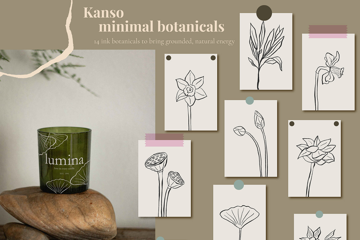 Kanso - Minimalist Ink Graphics, an Object Graphic by Elena Choo (Photo 4 of 8)