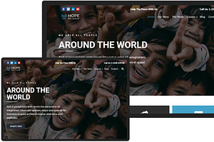 Non Profit WordPress Theme - Hope