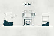 Coffee illustrations, a Food Illustration by Joseph Chernashki (Thumbnail 11 of 12)
