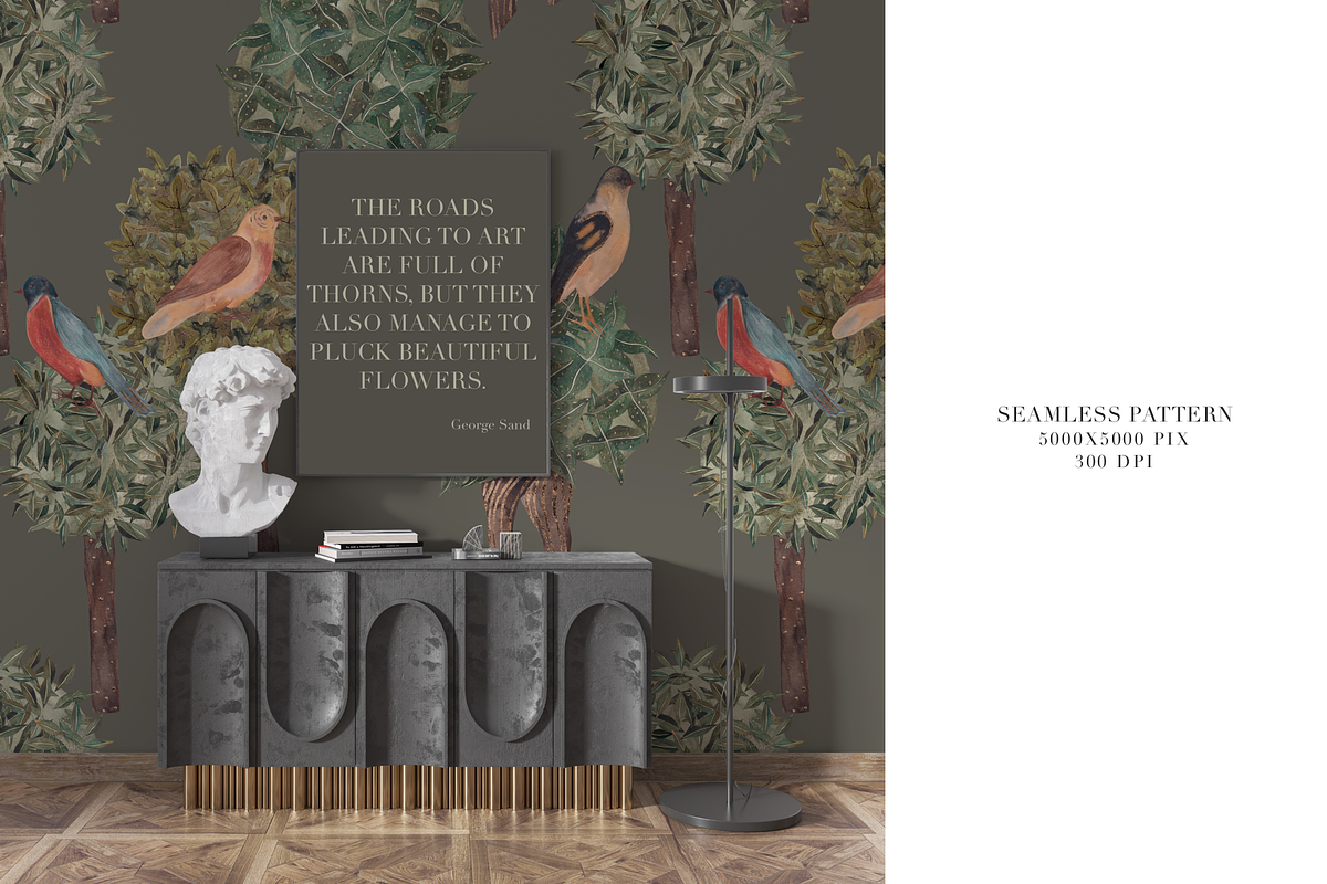 BIRD FOREST, an Illustration by PASHKOVA (Photo 2 of 13)