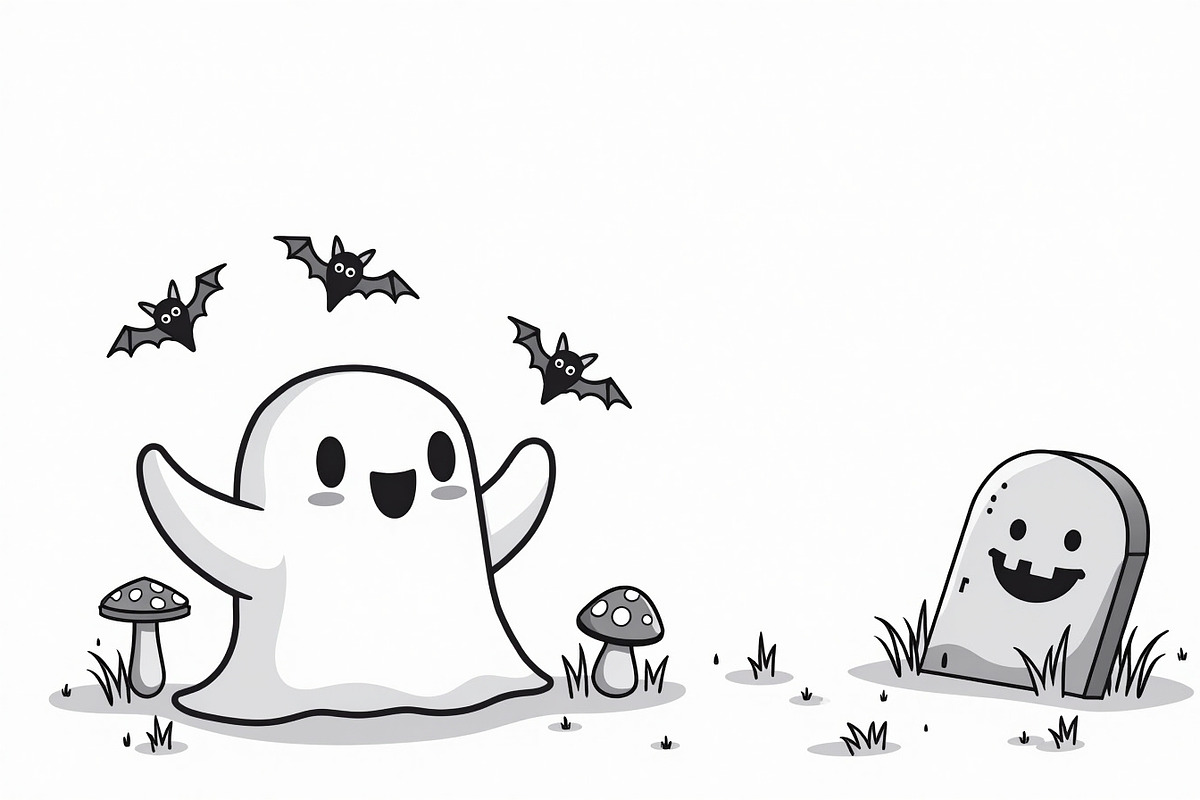 Spooky Halloween Clipart Bundle, an Illustration by yasushie (Photo 26 of 26)