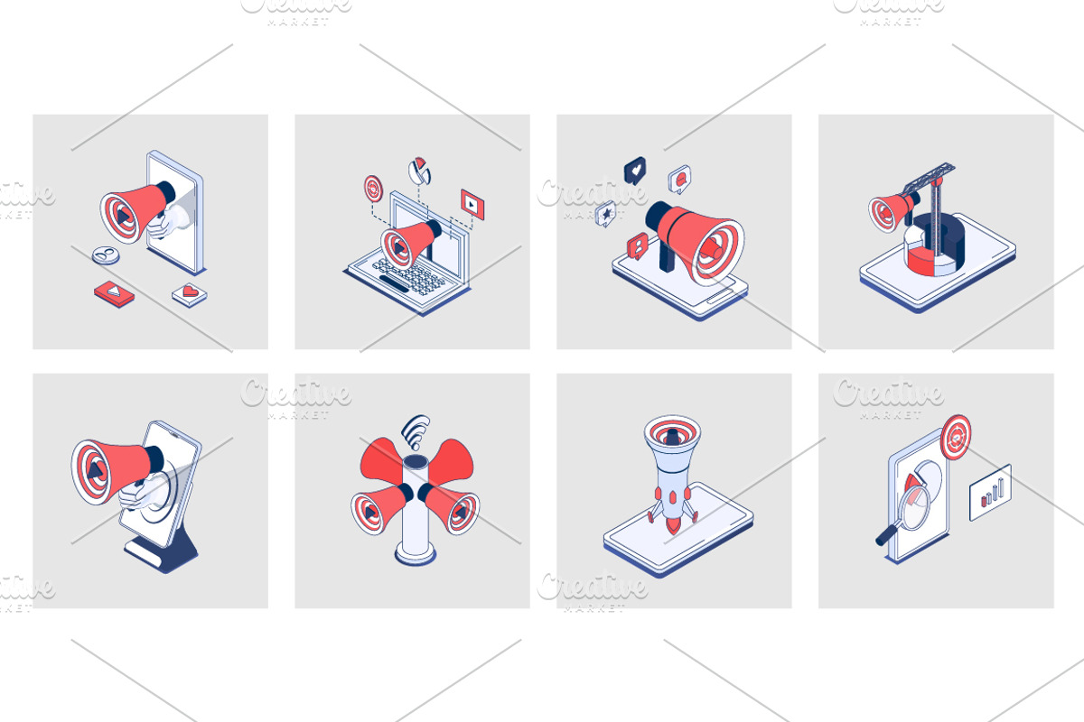 240 Isometric Icons, an Icon by alexdndz (Photo 15 of 31)