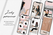 Ladypreneur Illustration Set, a Work Illustration by Irena Art (Thumbnail 1 of 13)