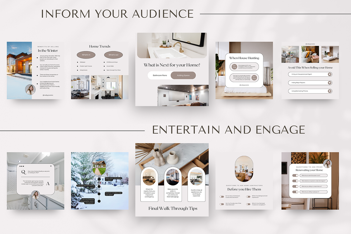 January Real Estate Instagram Posts, a Social Media Template by Marketing Templates Co. (Photo 5 of 9)