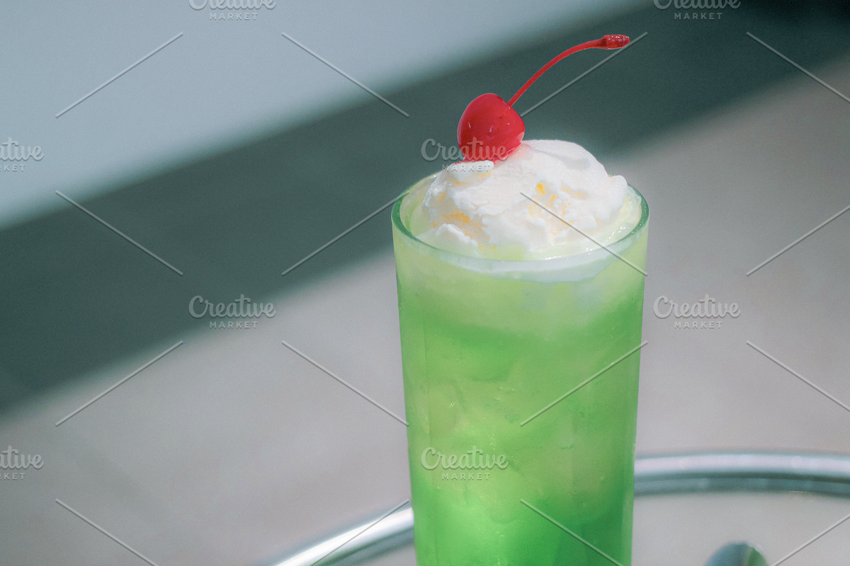 Melon Soda Nostalgic, a Food & Drink Photo by xavierfoodman (Photo 1 of 2)