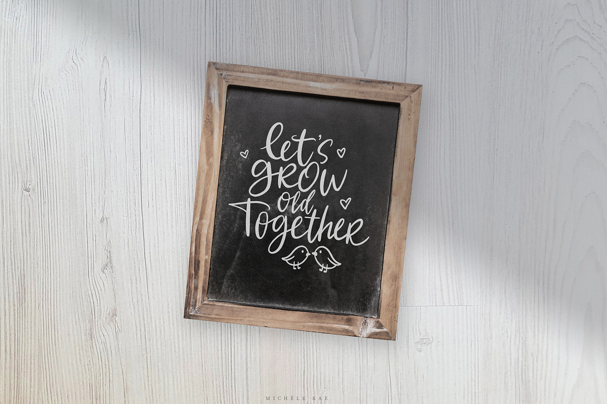 Handlettered Valentine's Love Quotes, an Illustration by Michèle Kae (Photo 2 of 10)
