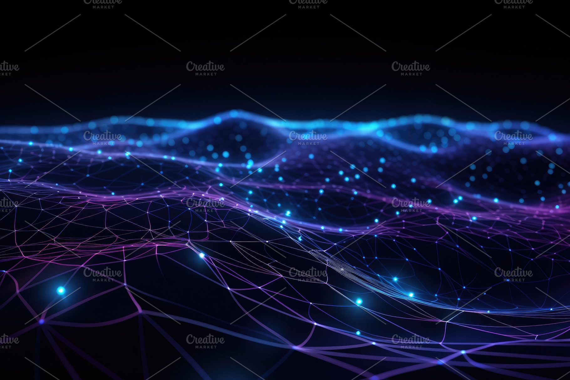 Abstract digital background. Big dat, a Photo by Iftikhar Alam