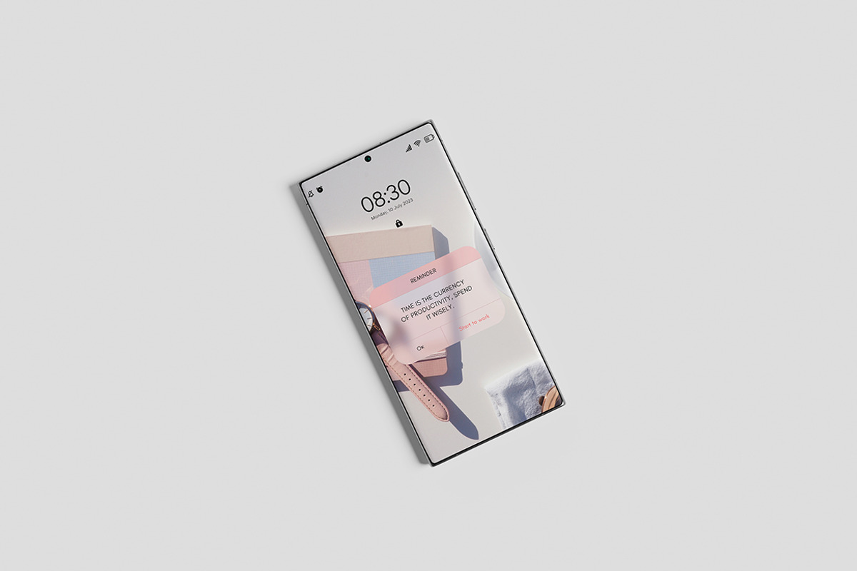 Samsung Galaxy S23 Mockup, an Android Mockup by Indah (Photo 5 of 7)