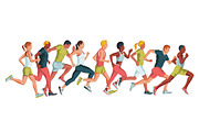 Sports vector illustrations set, a Person Illustration by LisaKolbasa (Thumbnail 19 of 19)