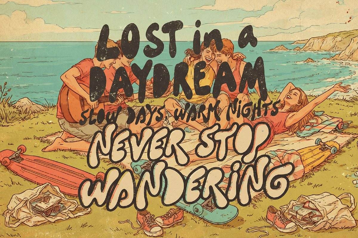 NumbStar Font Trio - Dreamy Summer, a Handwritten Font by HypeWorksCo (Photo 7 of 29)