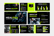 Healfixs Gym PPTX Presentation, a Presentation Template by Kren Studio (Thumbnail 7 of 8)