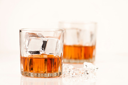 Whisky Glass Focused Containing Whisky Glass And Ice preview 6